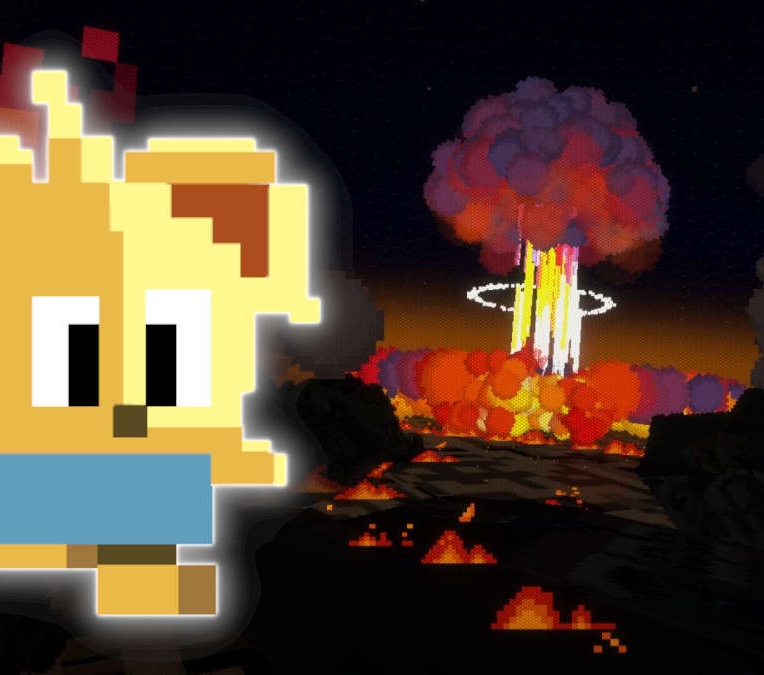 A Thronglet and a nuclear explosion