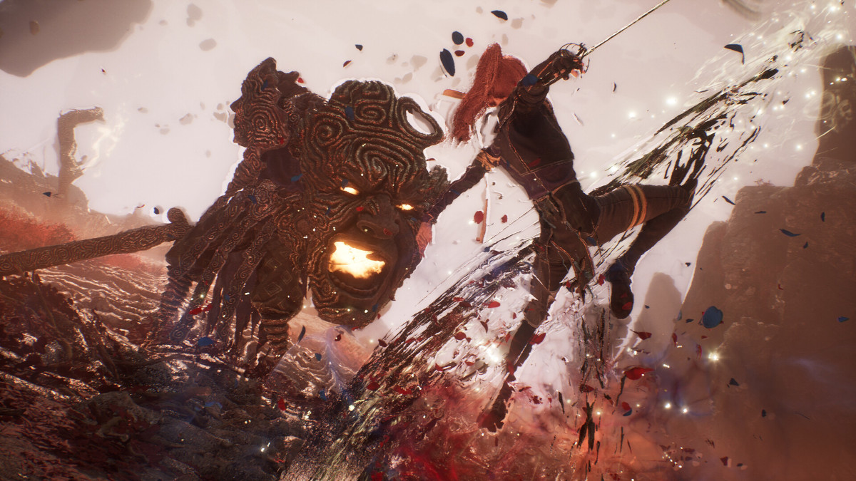 A battle scene from Clair Obscur: Expedition 33