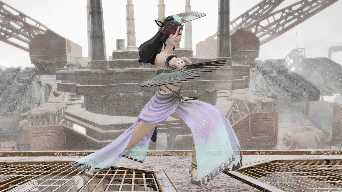 Dancer and Engels in Final Fantasy XIV