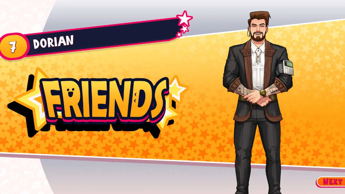 Friends with Dorian in Date Everything