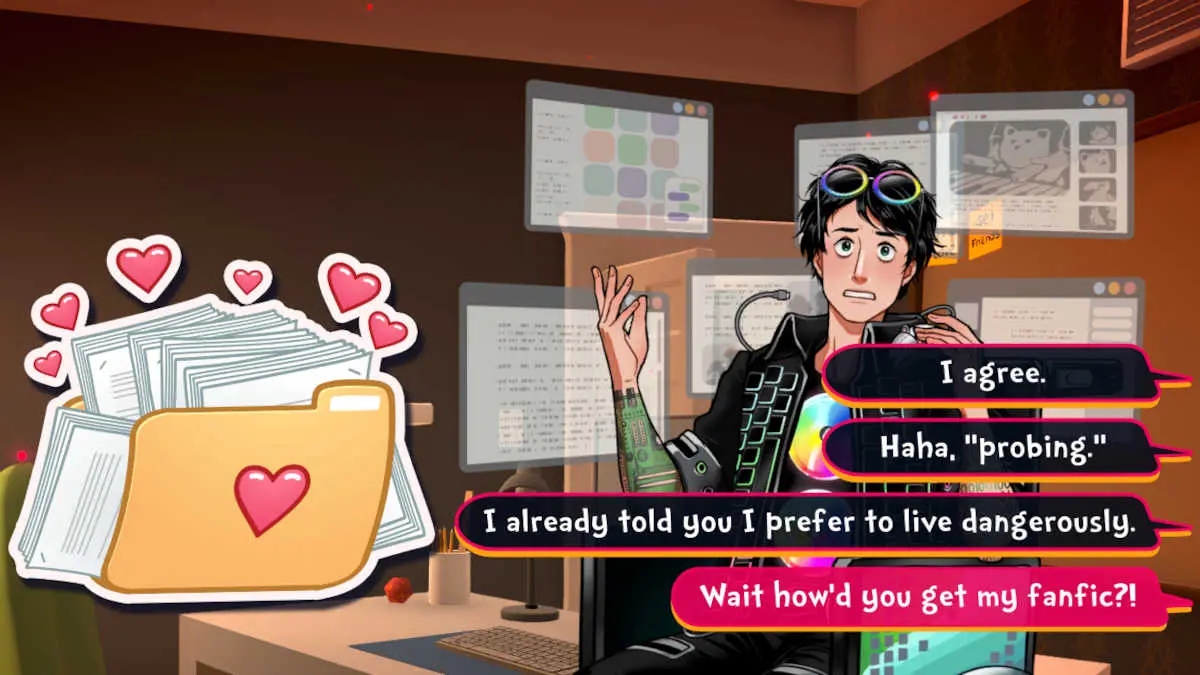 Mac doesn't like FanFiction in Date Everything