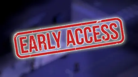 Early access stamp over a Project Zomboid screenshot