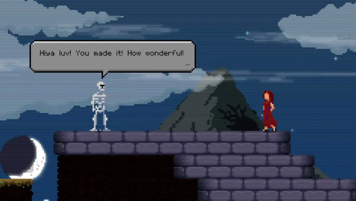 Skeleton in Quantum Witch