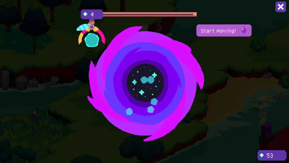 "Fishing" in Ritual of Raven