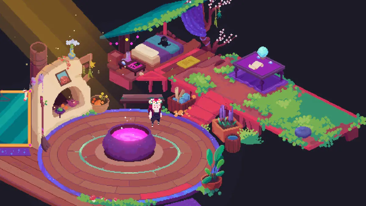 The inside of your house in Ritual of Raven