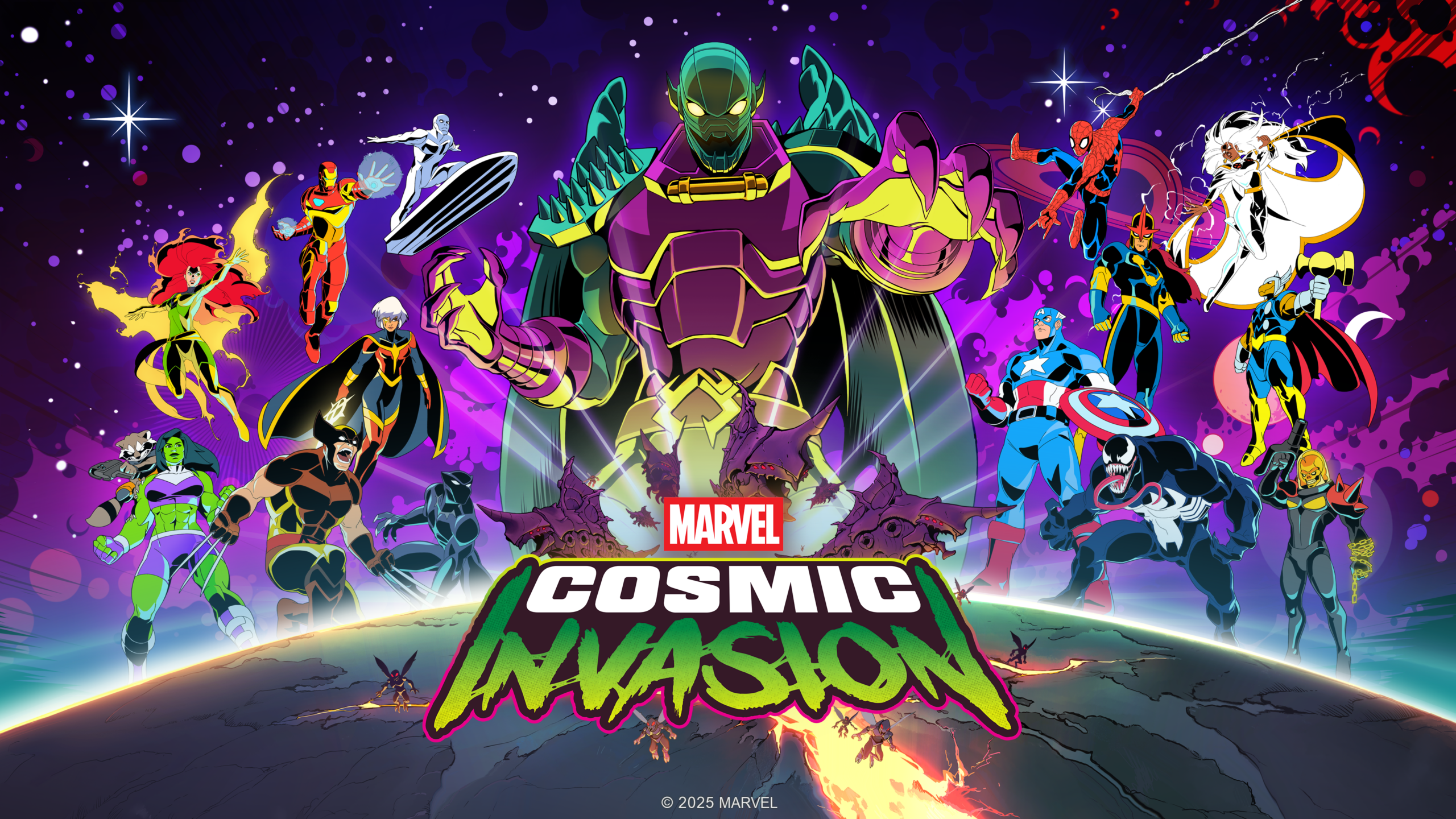 Marvel Cosmic　マーベル　アメコミ Marvel Cosmic Invasion Review | Output Lag
