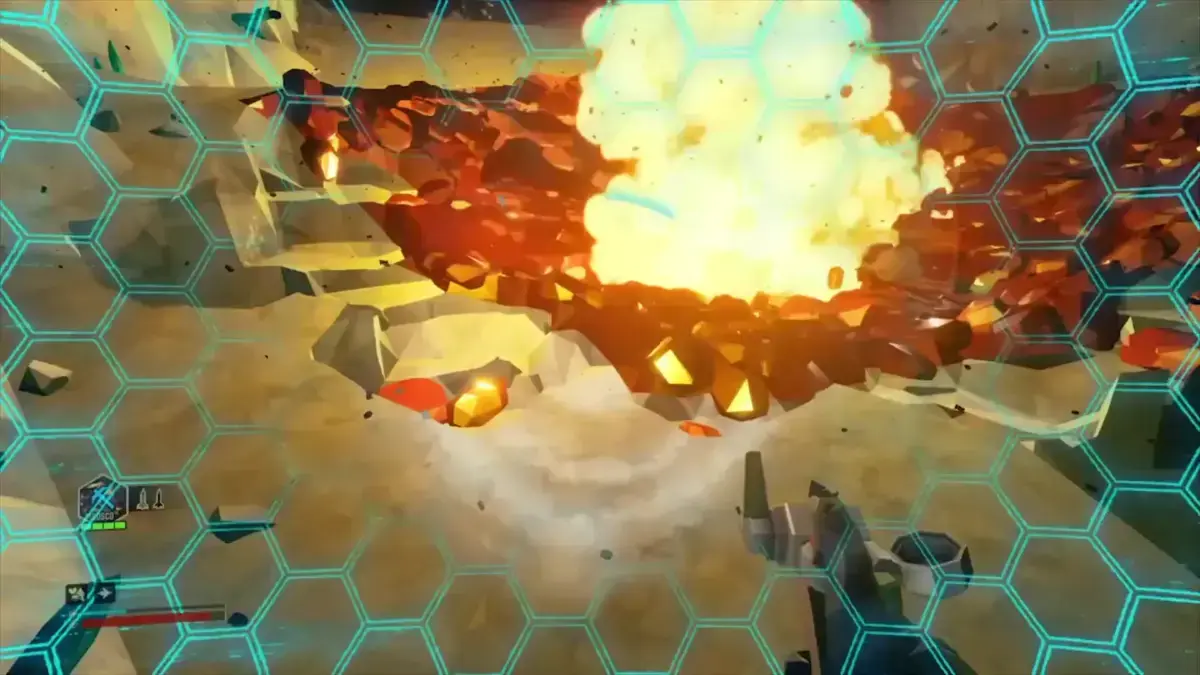 Deep Rock Galactic gameplay screenshot