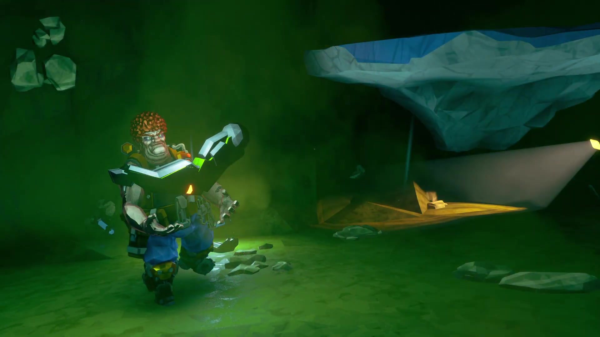 Deep Rock Galactic gameplay screenshot