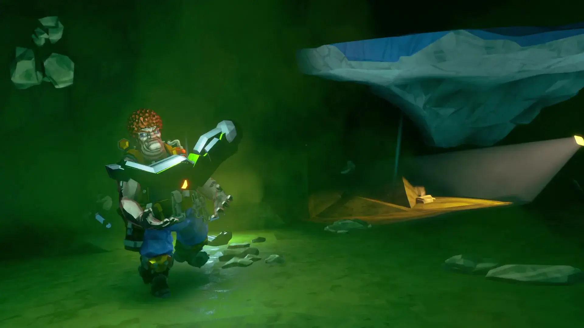 Deep Rock Galactic gameplay screenshot