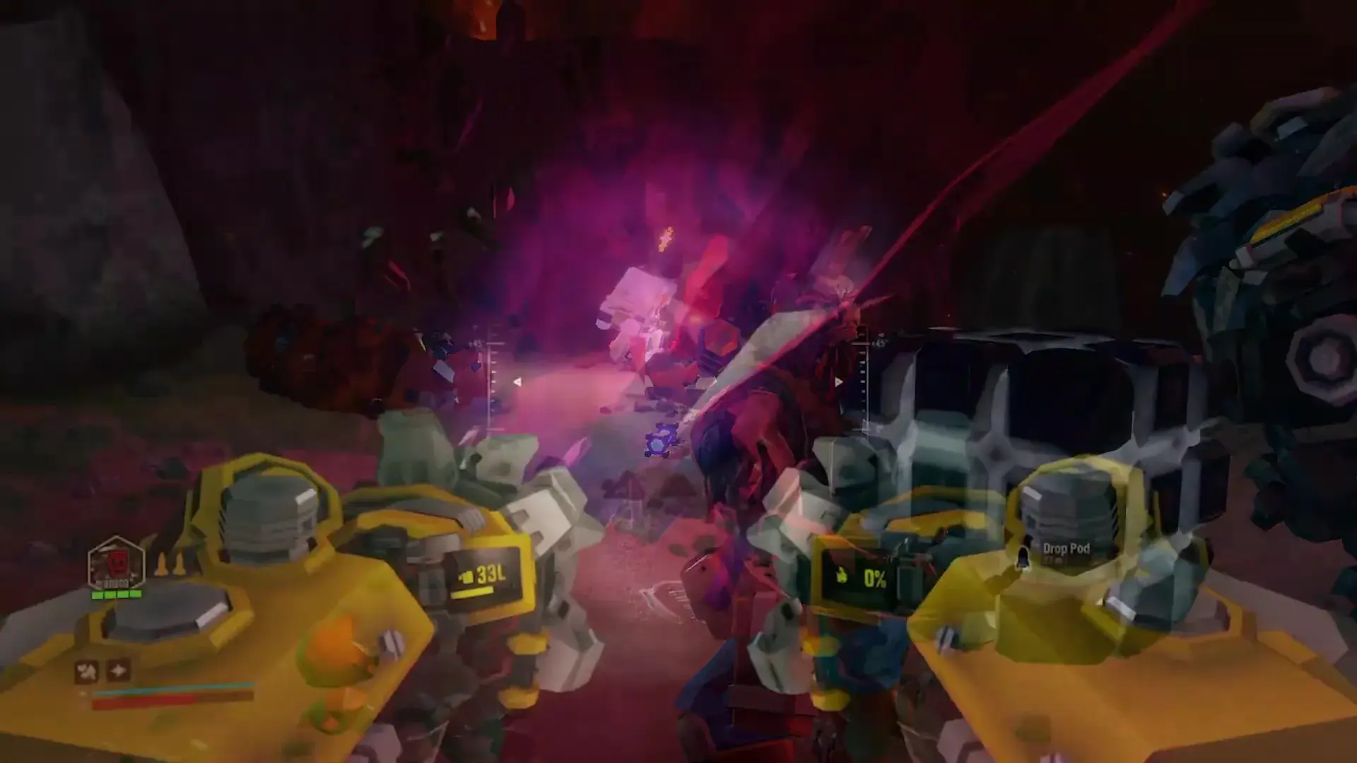 Deep Rock Galactic gameplay screenshot