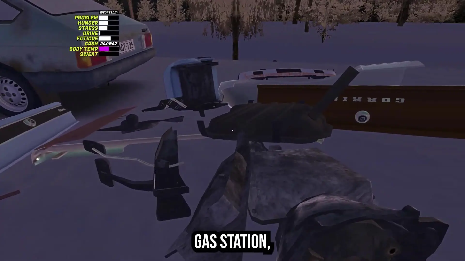 My Winter Car gameplay screenshot