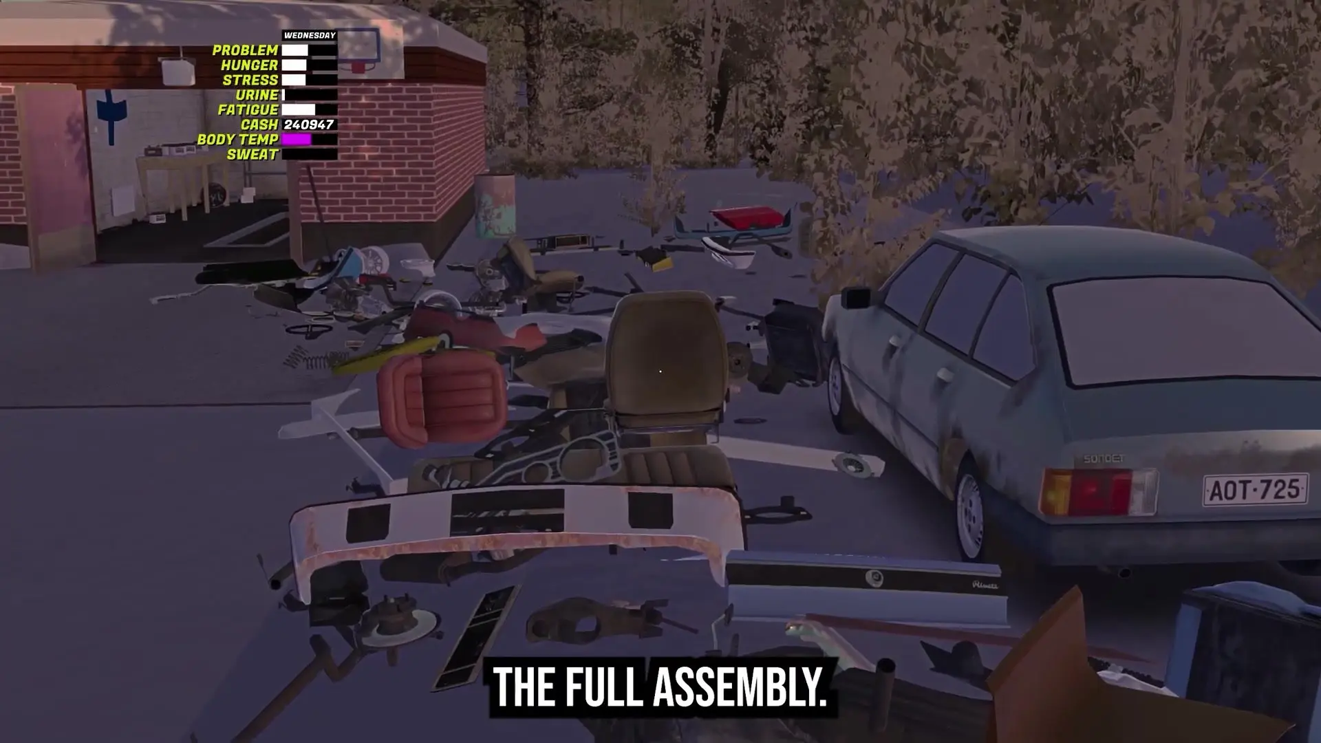 My Winter Car gameplay screenshot