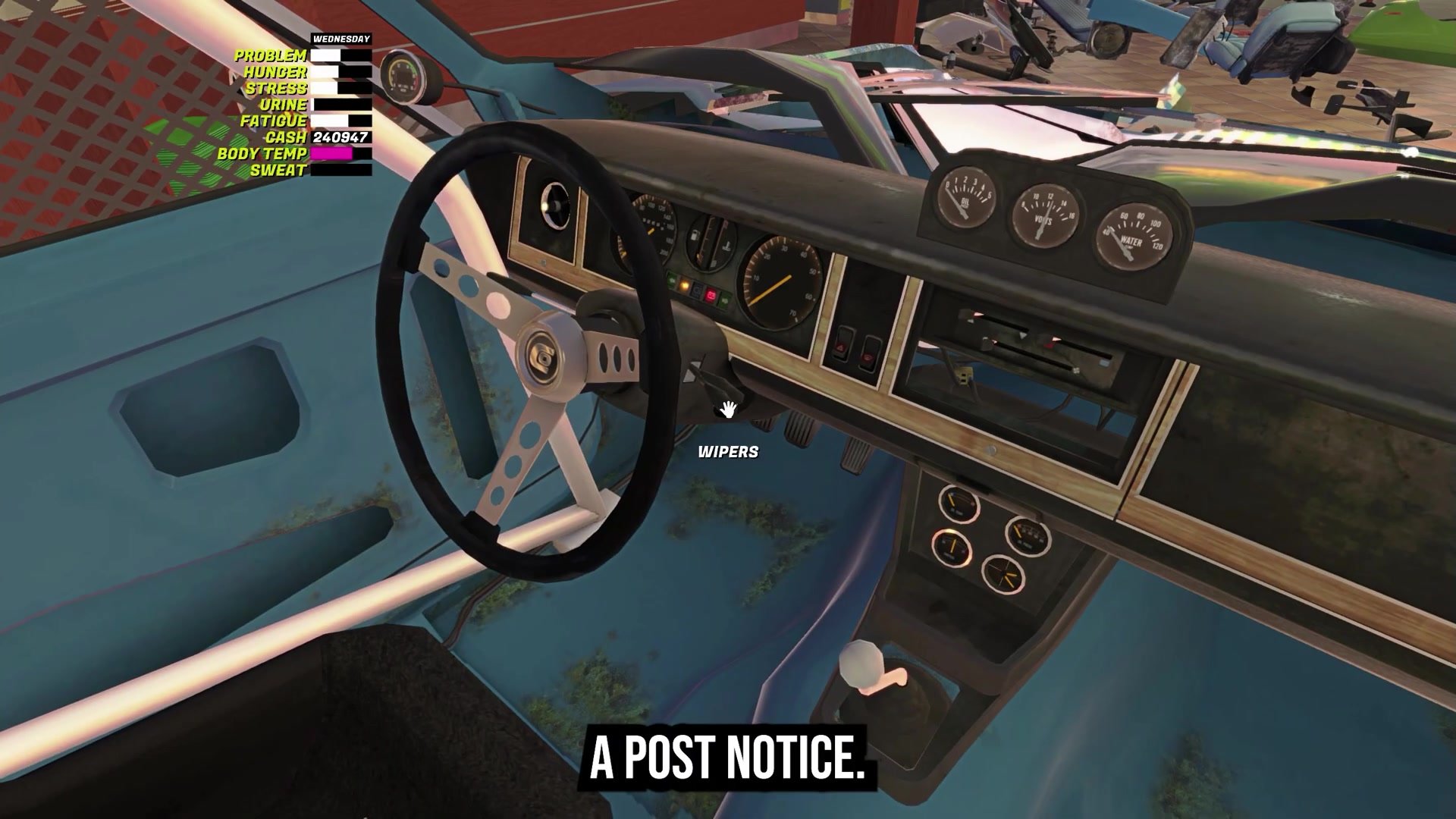 My Winter Car gameplay screenshot