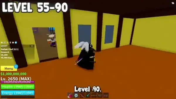 Blox Fruits gameplay screenshot