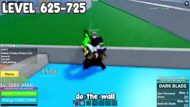 Blox Fruits gameplay screenshot