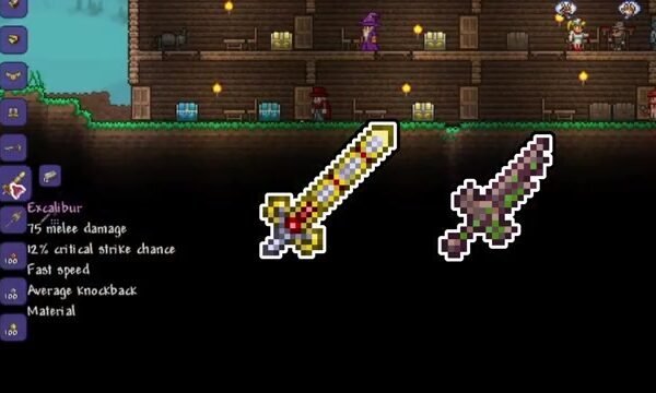 Terraria gameplay screenshot