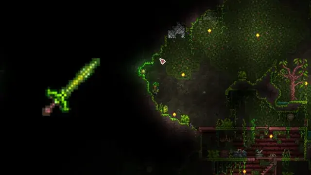 Terraria gameplay screenshot