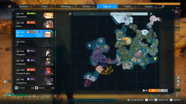 Palworld gameplay screenshot