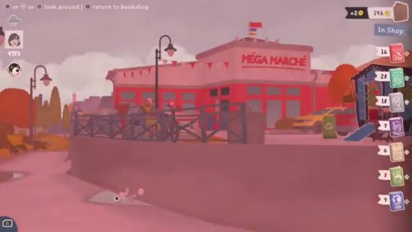 Tiny Bookshop gameplay screenshot