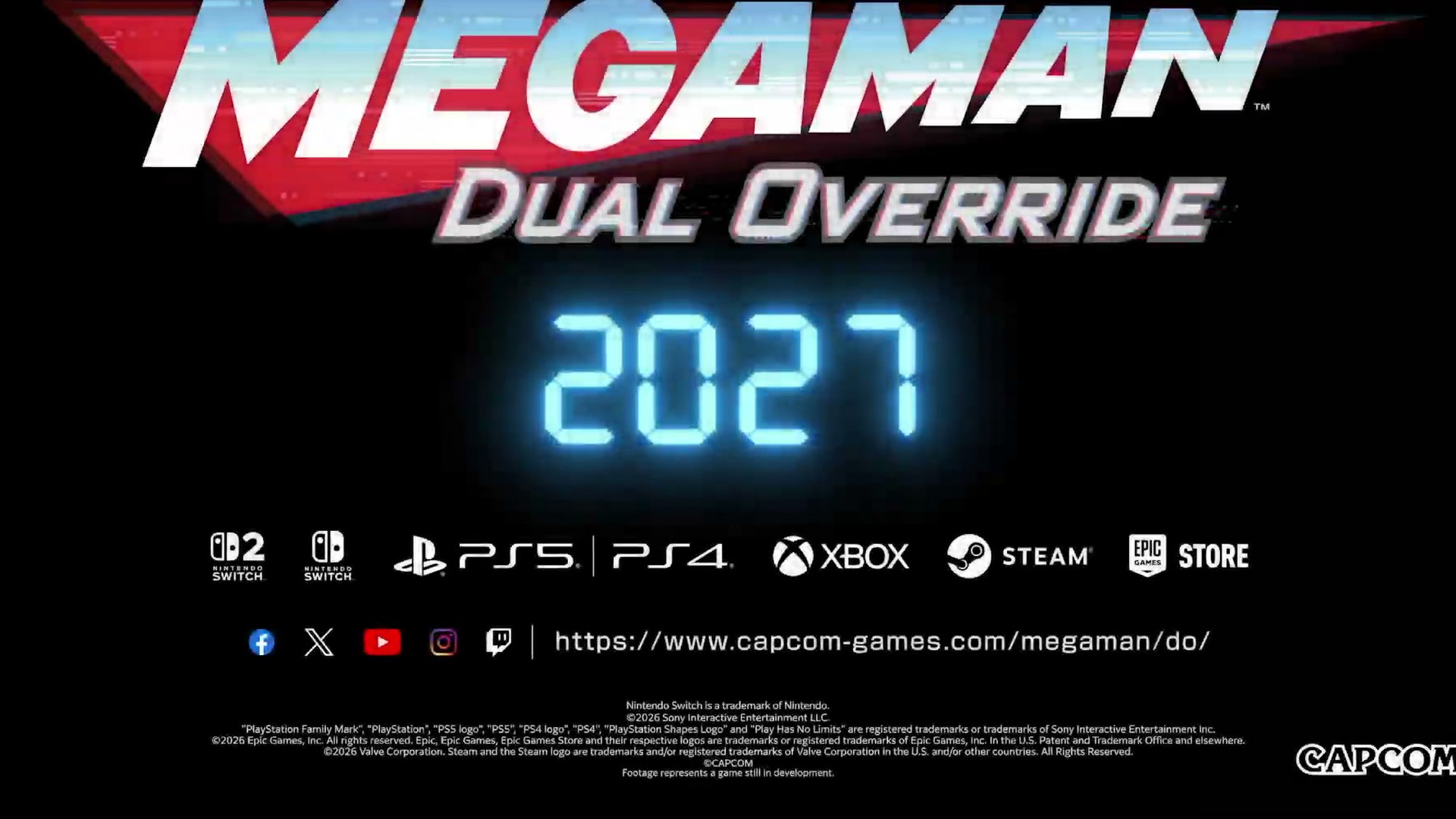 Mega Man: Dual Override screenshot from its Gamescom Opening Night Live 2026 trailer