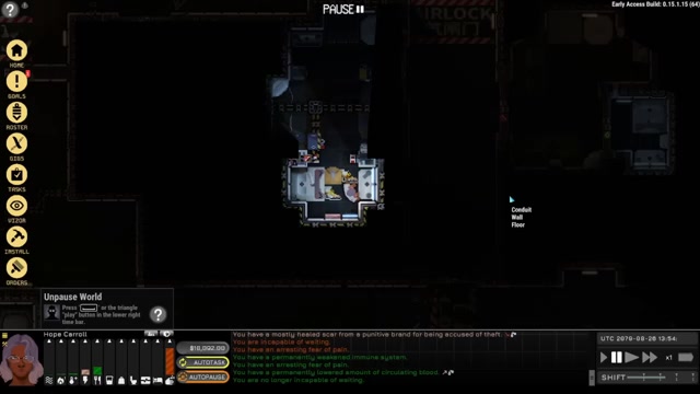 Ostranauts gameplay screenshot