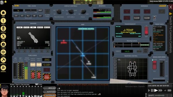 Ostranauts gameplay screenshot