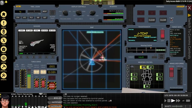 Ostranauts gameplay screenshot