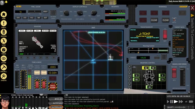 Ostranauts gameplay screenshot
