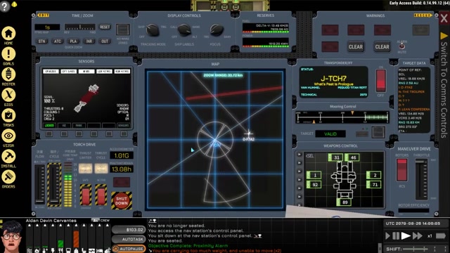 Ostranauts gameplay screenshot