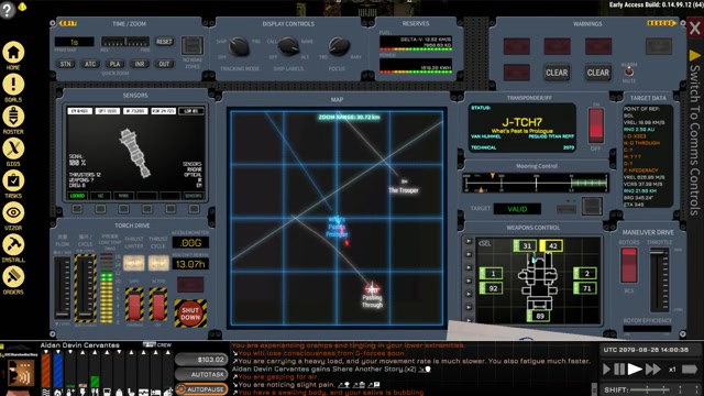 Ostranauts gameplay screenshot