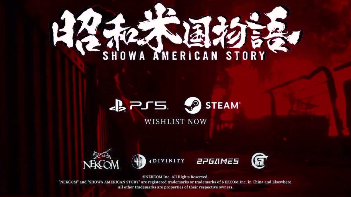 Showa American Story at Gamescom Opening Night Live 2026
