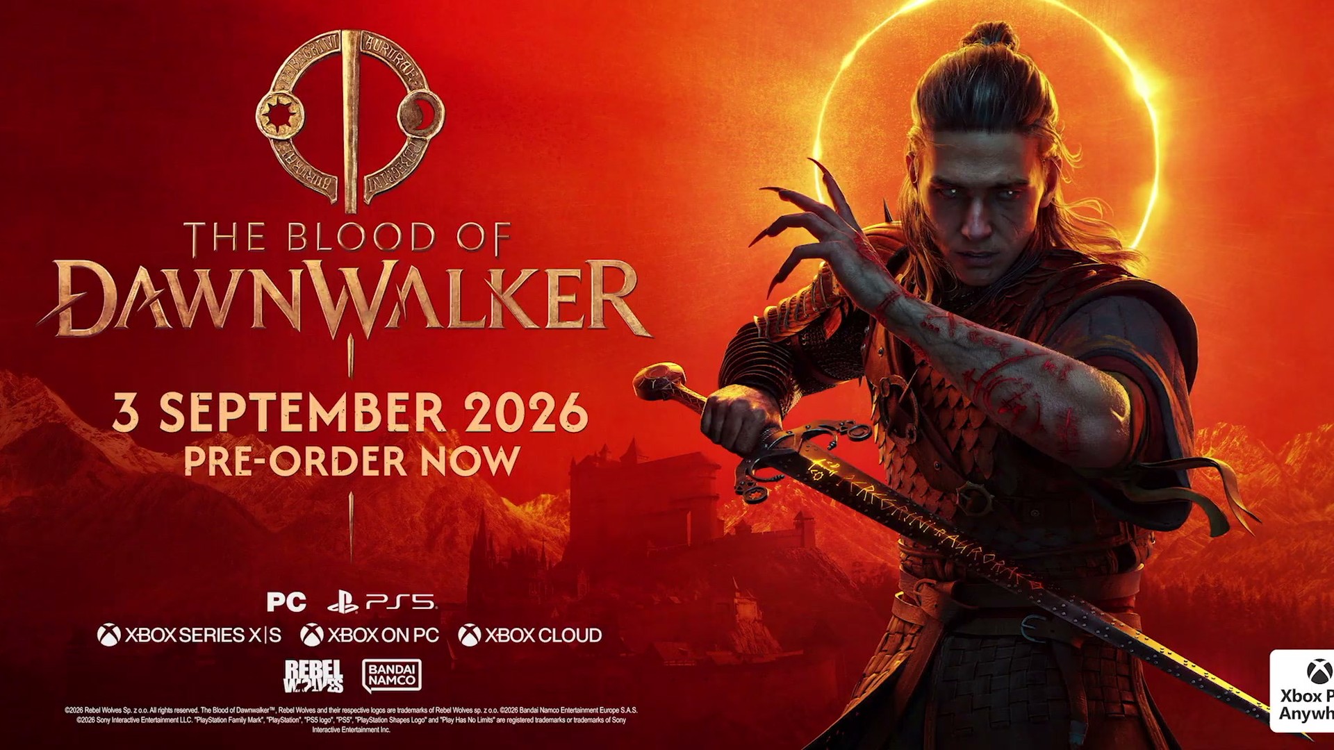 The Blood of Dawnwalker screenshot from its Gamescom Opening Night Live 2026 trailer