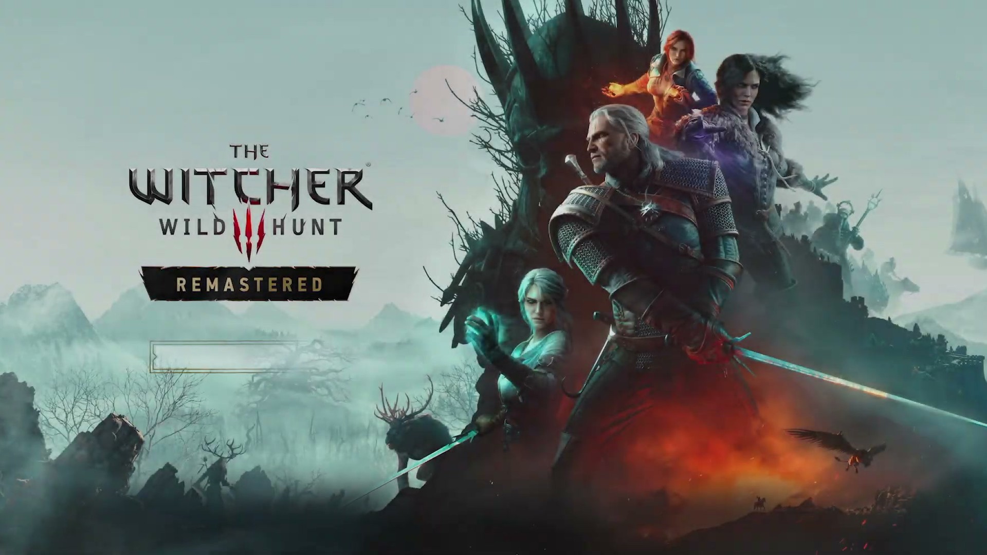 The Witcher 3: Wild Hunt Remastered screenshot from its Gamescom Opening Night Live 2026 trailer