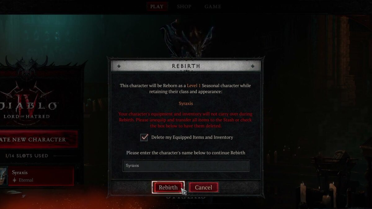 Diablo IV at Diablo IV: What's Next panel at BlizzCon 2026