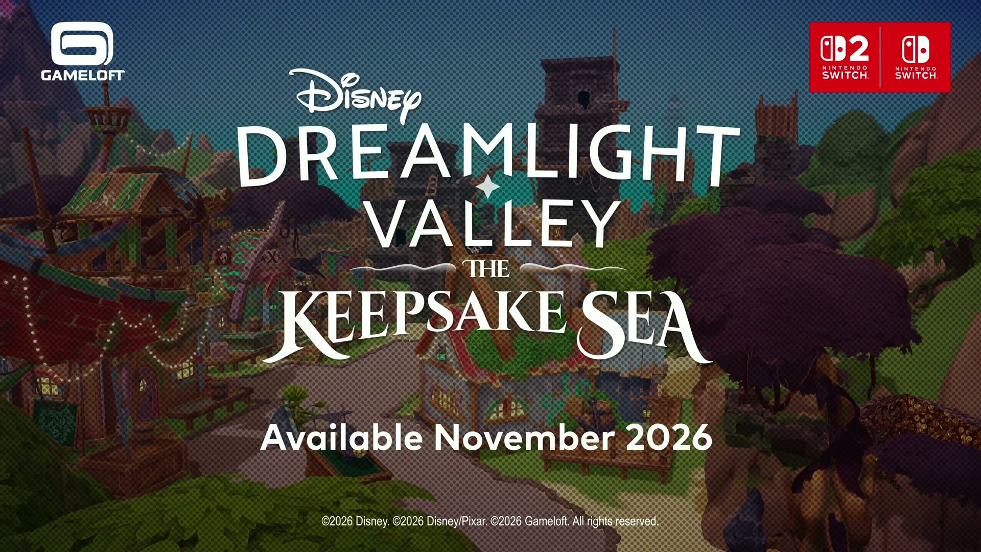 Disney Dreamlight Valley screenshot from its Nintendo Direct September 2026 trailer