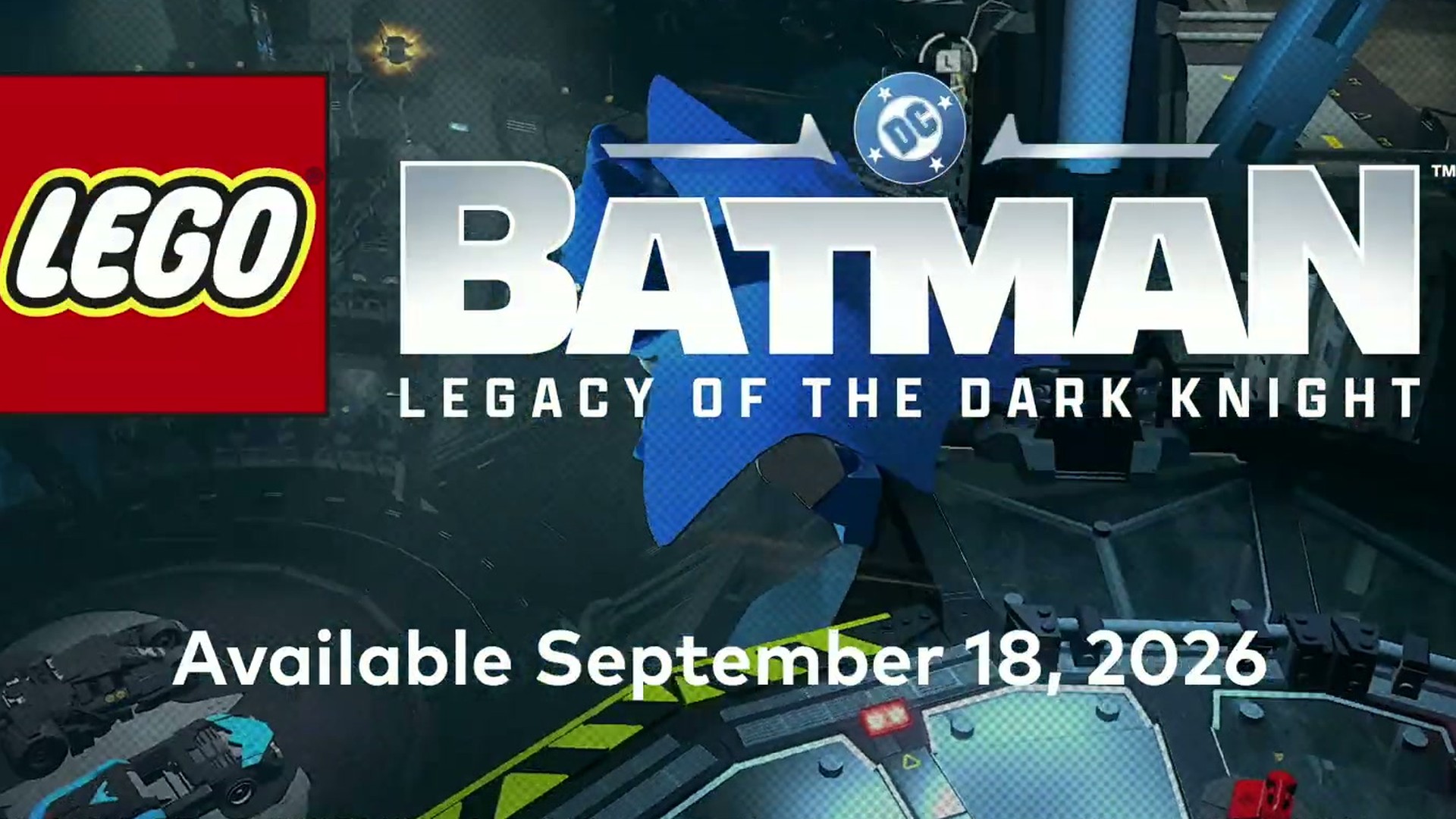 LEGO Batman: Legacy of the Dark Knight screenshot from its Nintendo Direct September 2026 trailer