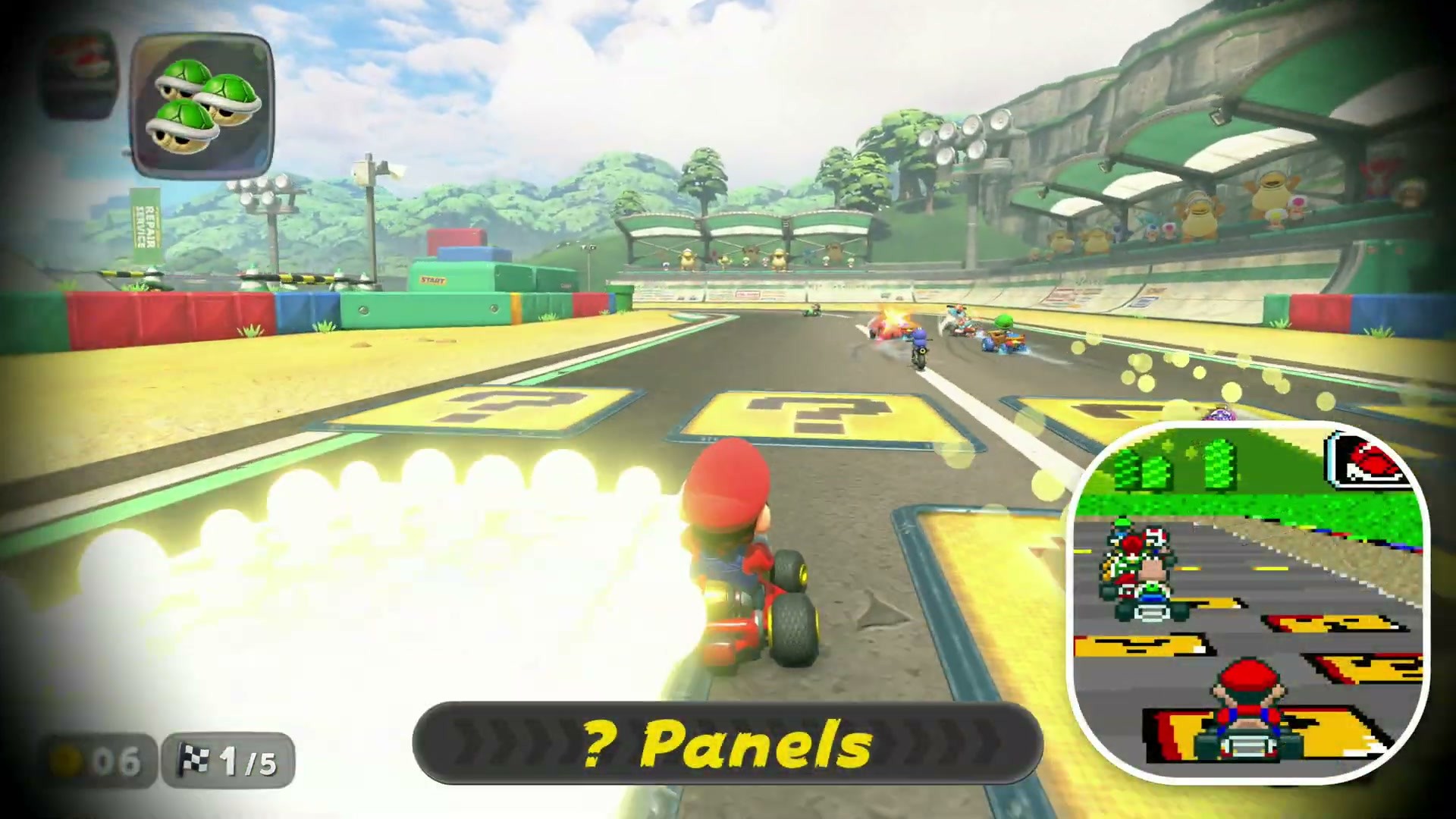 Mario Kart World screenshot from its Nintendo Direct September 2026 trailer