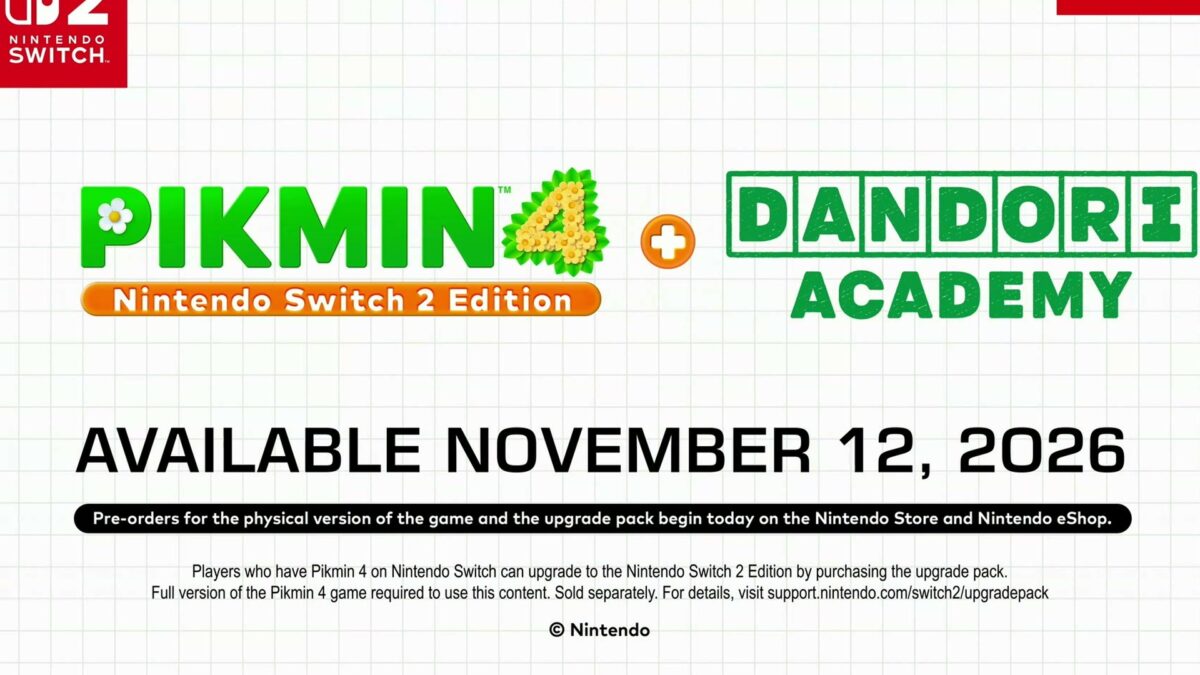 Pikmin 4 at Nintendo Direct September 2026