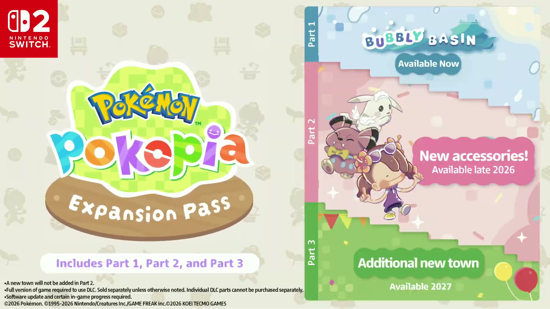 Pokémon Pokopia screenshot from its Nintendo Direct September 2026 trailer