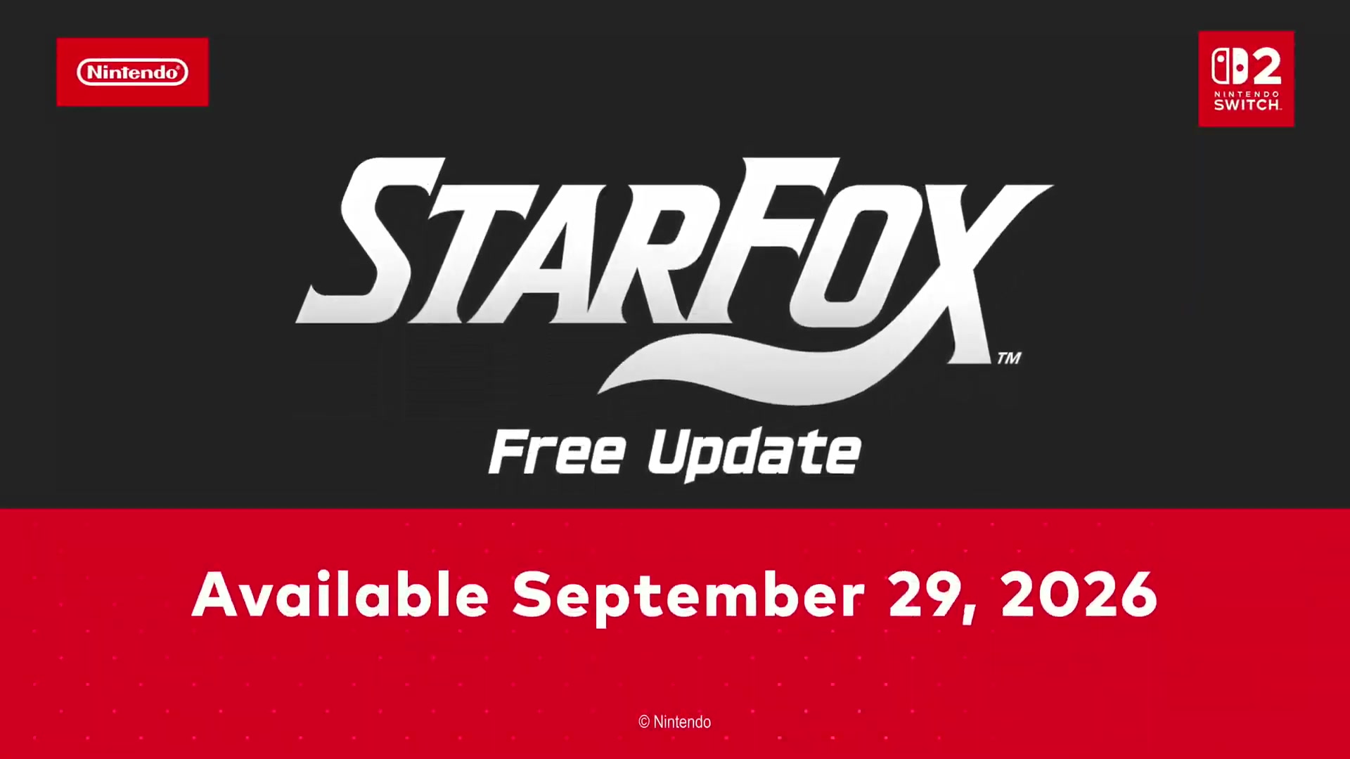 Star Fox screenshot from its Nintendo Direct September 2026 trailer