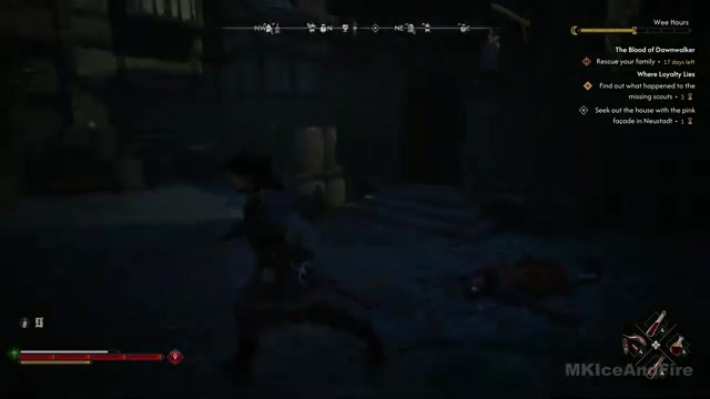 The Blood of Dawnwalker gameplay screenshot