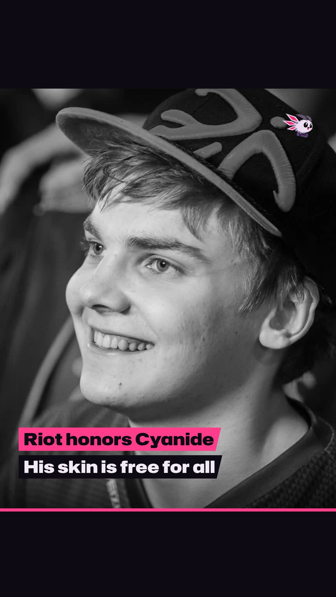 Cyanide has died at 31. Riot's tribute gives everyone in League of Legends his Jarvan IV skin