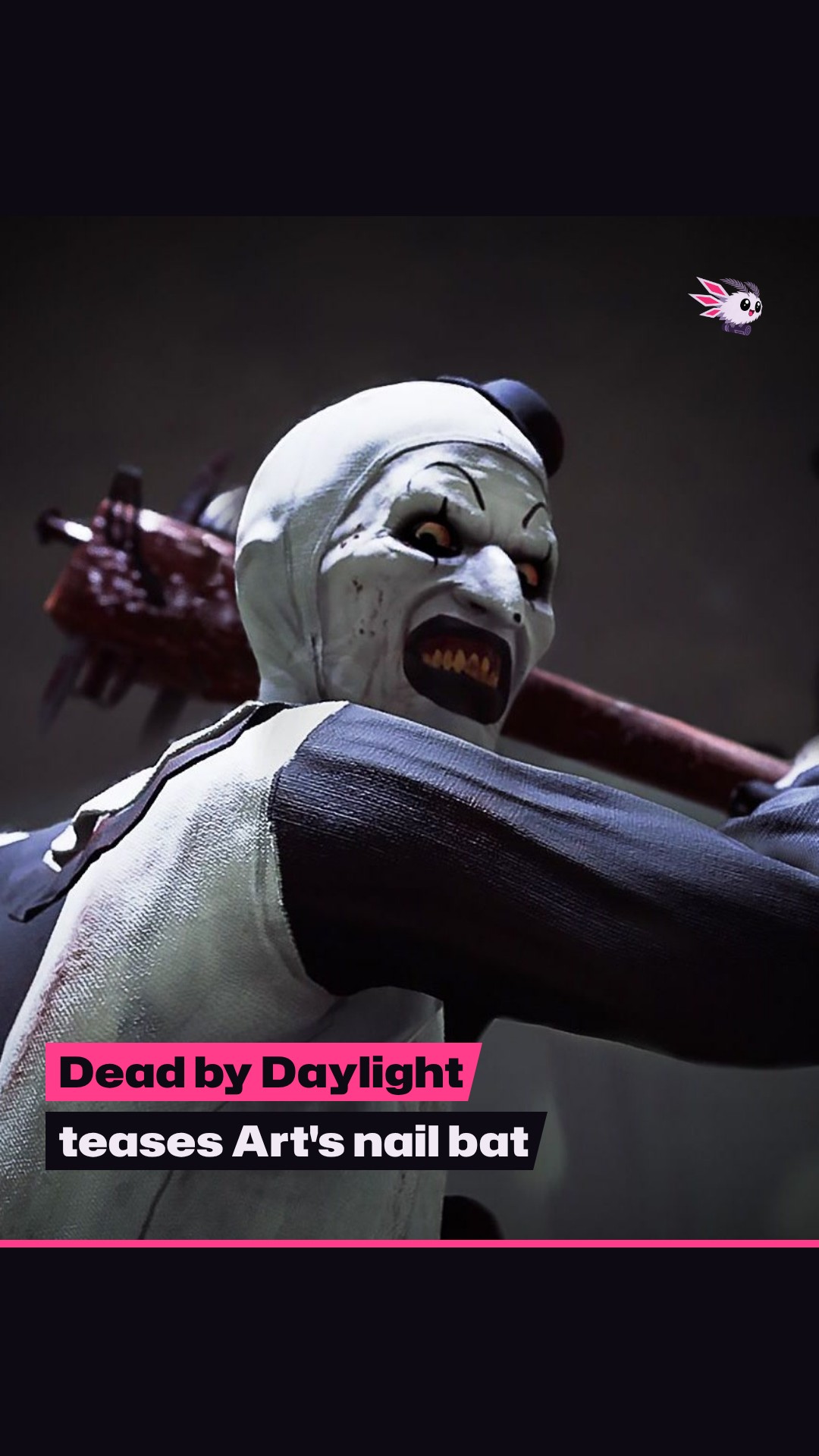 Dead by Daylight's Art the Clown teaser shows a nail bat