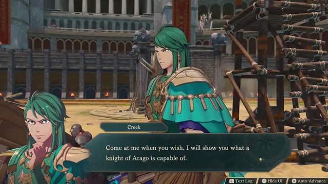 Fire Emblem: Fortune's Weave gameplay screenshot