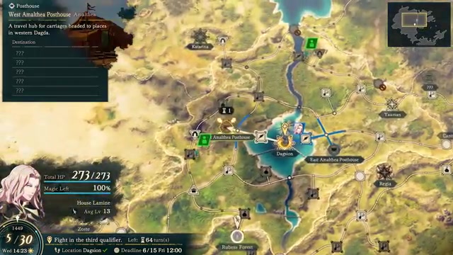 Fire Emblem: Fortune's Weave gameplay screenshot