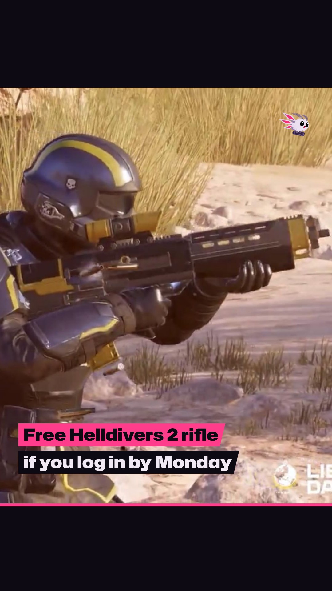 Helldivers 2 gives every active player a free AR-23L (Login this weekend!)