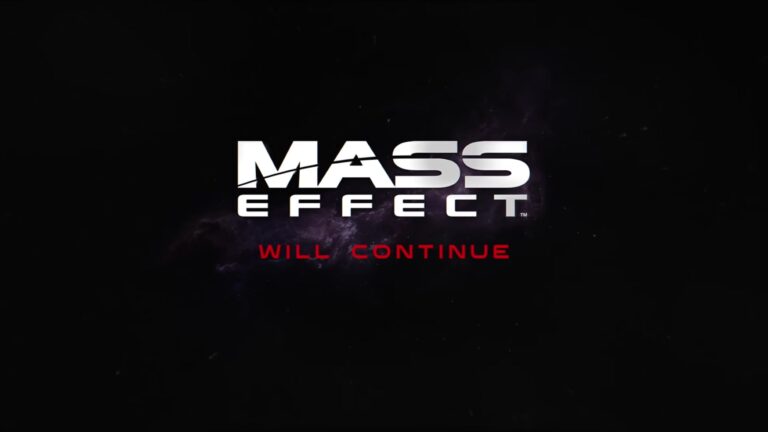 Mass Effect will continue end card from the 2020 Mass Effect teaser