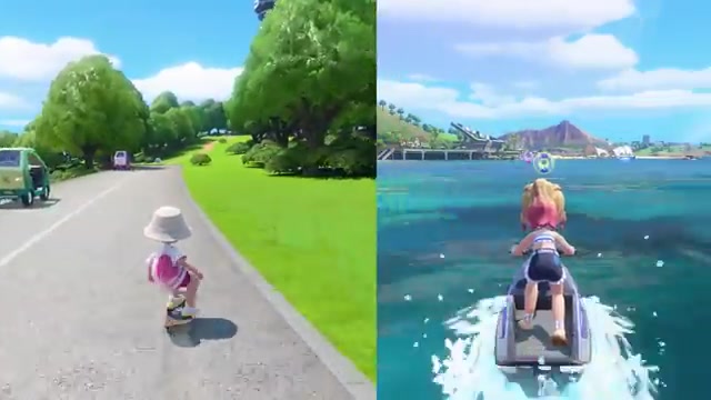 Nintendo Switch Sports Resort gameplay screenshot