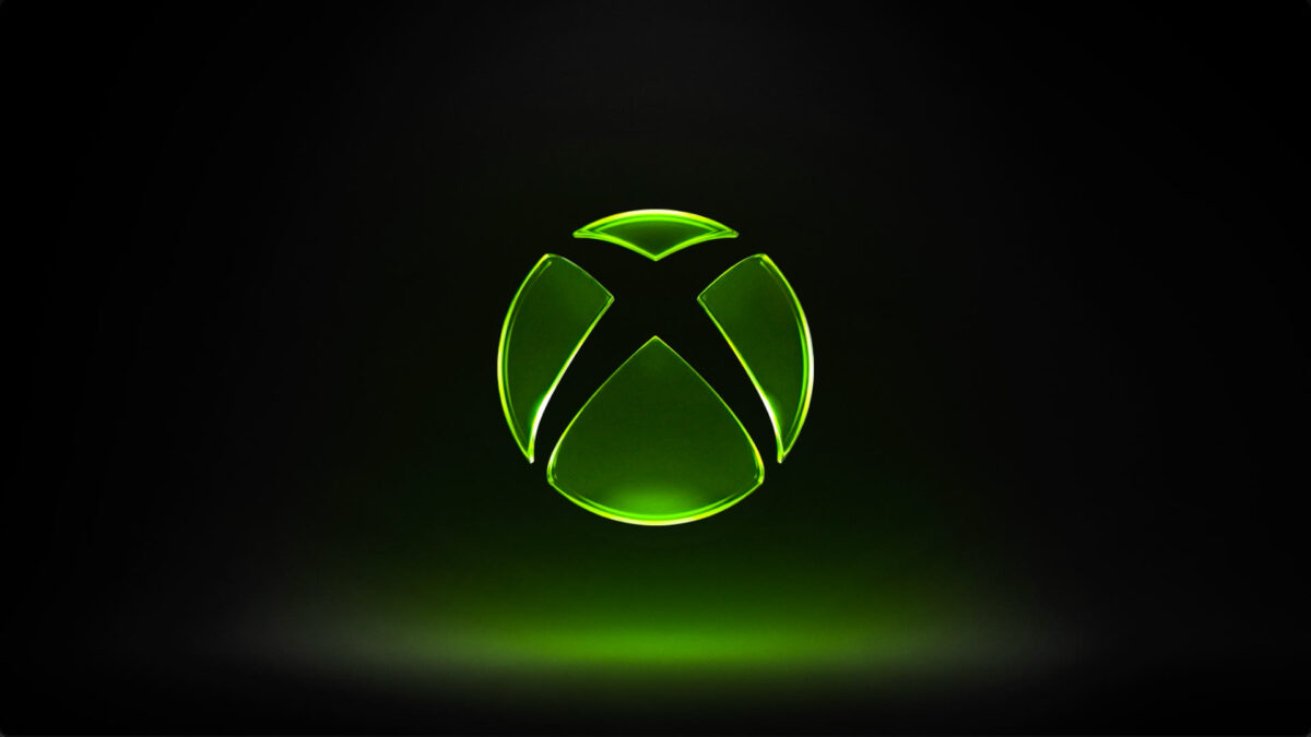 The Xbox sphere logo glowing green on a black background, from Xbox Wire